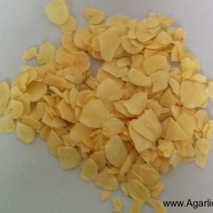 Dehydrated Garlic Flakes Without Root